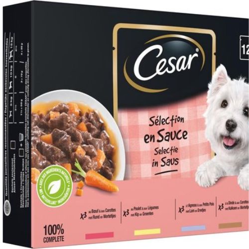 Cesar Selectie Natvoer Honden